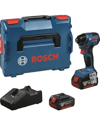 Акумуляторний ударний гайковерт Bosch Professional GDR 18V-220 C L-BOXX 136 (АКБ і ЗП) (06019L6003)