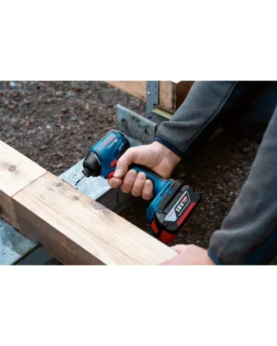 Акумуляторний ударний гайковерт Bosch Professional GDR 18V-220 C L-BOXX 136 (АКБ і ЗП) (06019L6003)
