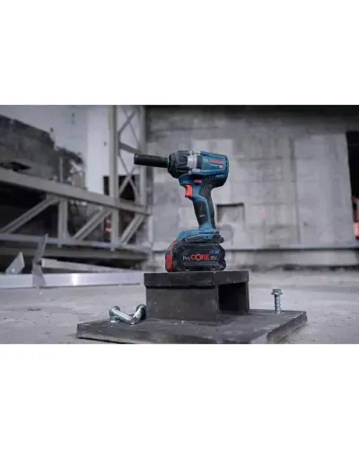 Акумуляторний ударний гайковерт Bosch GDS 18V-750 C у кейсі (без АКБ і ЗП) (06019L9001)