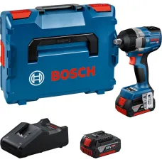 Акумуляторний ударний гайковерт Bosch GDS 18V-750 C у кейсі (АКБ і ЗП) (06019L9003)