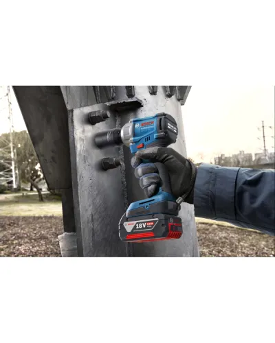 Акумуляторний ударний гайковерт Bosch GDS 18V-350 (без АКБ і ЗП) (06019M5020)