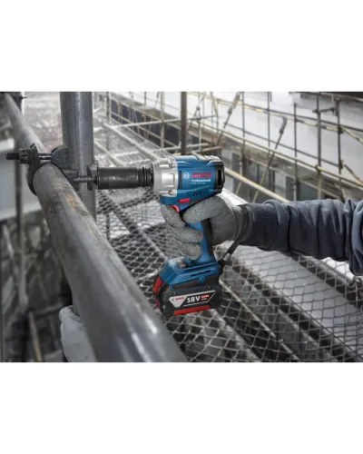 Акумуляторний ударний гайковерт Bosch GDS 18V-350 (без АКБ і ЗП) (06019M5020)