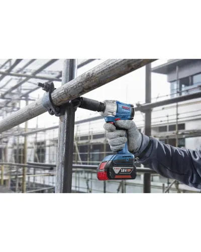 Акумуляторний ударний гайковерт Bosch GDS 18V-350 (без АКБ і ЗП) (06019M5020)
