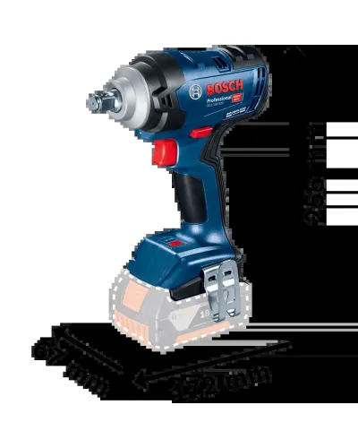 Акумуляторний ударний гайковерт Bosch GDS 18V-400 без АКБ та зарядного пристрою (06019K0021)