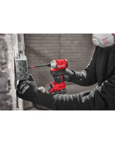 Гвинтокрут ударний акумуляторний безщітковий Milwaukee M18 BLIDR-0 190 Нм (без АКБ і ЗП) (4933000199)