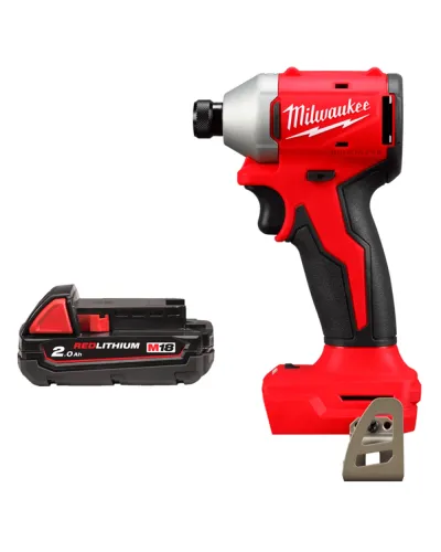 Гвинтоверт ударний акумуляторний безщітковий Milwaukee M18 BLIDRC-0 190 Нм (АКБ) (4933492839/B2)