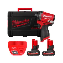 Гайковерт акумуляторний ударний безщітковий Milwaukee M12 FCIWF12G3- 502X 1/2" (АКБ і ЗП) (4933493455)