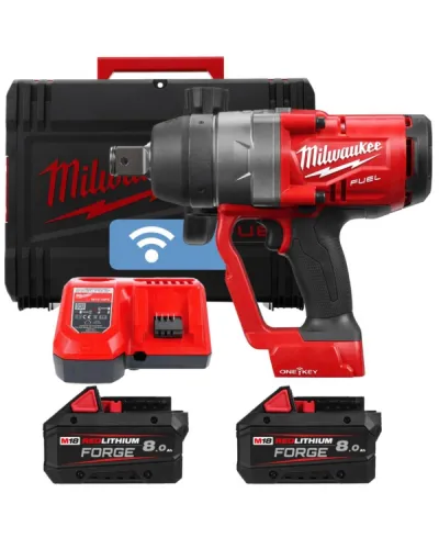 Гайковерт ударний акумуляторний безщітковий Milwaukee M18 ONEFHIWF1-802X (2400 Нм) (АКБ і ЗП) (4933499254)