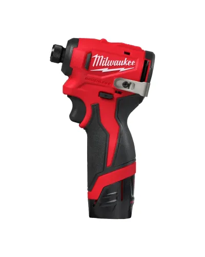 Гвинтоверт ударний акумуляторний безщітковий Milwaukee M12 BLIDRC-202C 124 Нм (АКБ і ЗП) (4933499690)