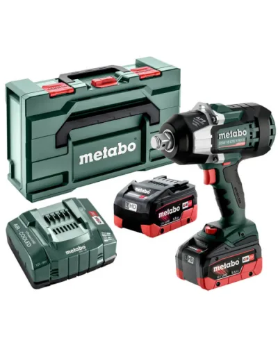 Акумуляторний ударний гайковерт Metabo SSW 18 LTX 1750 BL (АКБ + ЗП) (602402660)