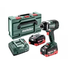 Аккумуляторный ударный гайковерт Metabo SSW 18 LTX 800 BL (АКБ + ЗУ) (602403660)