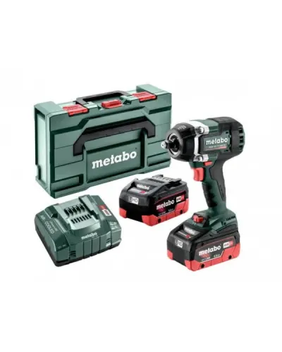 Акумуляторний ударний гайковерт Metabo SSW 18 LTX 800 BL (АКБ + ЗП) (602403660)