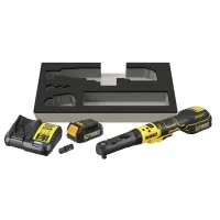 Гайковерт кутовий - тріскачка акумуляторний безщітковий DeWALT DCF510E2G (DCF510E2G)