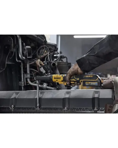 Гайковерт кутовий - тріскачка акумуляторний безщітковий DeWALT DCF510E2G (DCF510E2G)