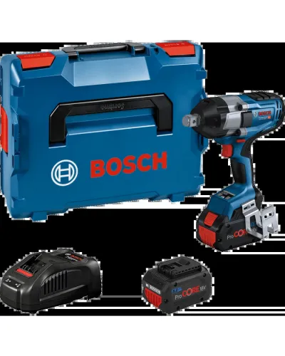 Акумуляторний ударний гайковерт Bosch GDS 18V-1050 H + 2 АКБ 5 Агод (06019J8522)