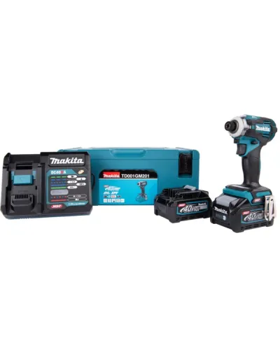Акумуляторний ударний гайковерт XGT 40 V Makita TD001GM201
