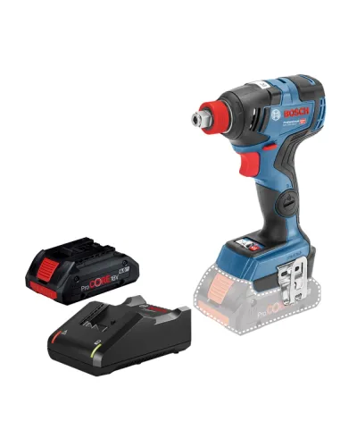 Набір Акумуляторний ударний гайкокрут Bosch GDX 18V-200 C + акумуляторна батарея ProCORE18V 4.0Ah (0615990M46)