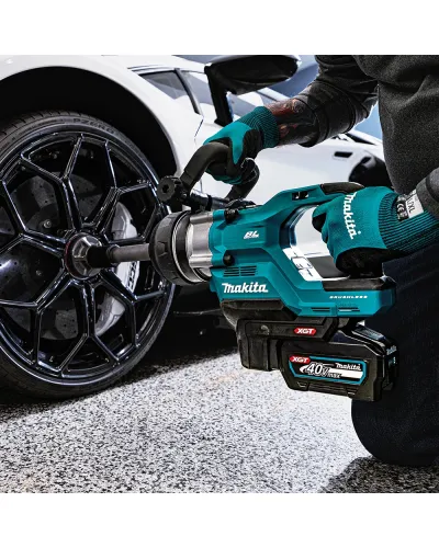 Акумуляторний ударний гайковерт з подовженим хвостовиком Makita XGT 40 V MAX TW010GZ (без АКБ і ЗП) (TW010GZ)