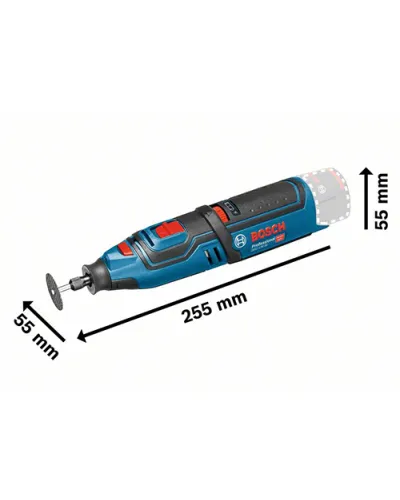 Гравер акумуляторний Bosch GRO 12V-35 (06019C5000)