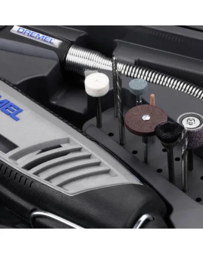 Багатофункціональний інструмент Dremel Platinum+ 4250 в кейсі (6 насадок / 128 аксесуарів) (F0134250JS)