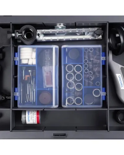 Багатофункціональний інструмент Dremel Platinum+ 4250 в кейсі (6 насадок / 128 аксесуарів) (F0134250JS)