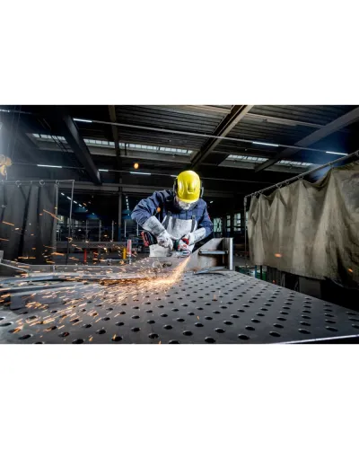 Акумуляторна кутова шліфмашина Metabo WB 18 LTX BL 15-125 QUICK + 2 АКБ 5.5 Аг з ЗП і кейсом METABOX 165 L (601730660)