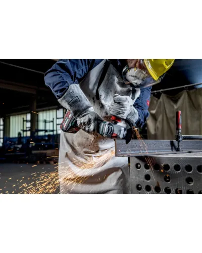 Акумуляторна кутова шліфмашина Metabo WB 18 LTX BL 15-125 QUICK + 2 АКБ 5.5 Аг з ЗП і кейсом METABOX 165 L (601730660)