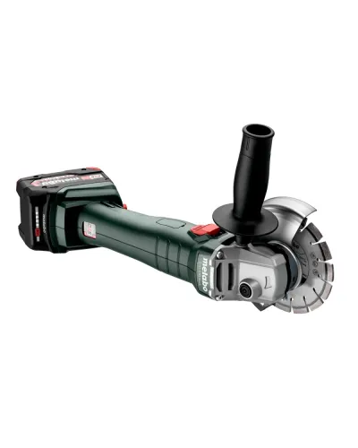 Акумуляторна кутова шліфувальна машина Metabo W 18 L 9-125 QUICK з кейсом METABOX 165 L (602249840)