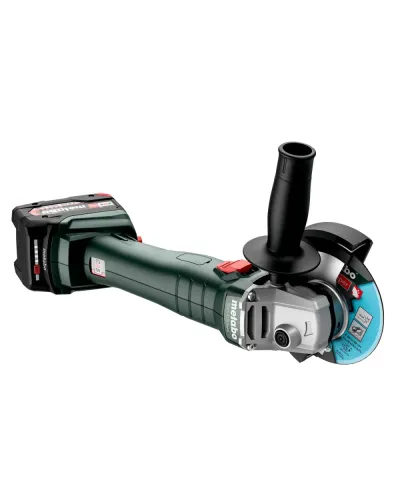 Акумуляторна кутова шліфувальна машина Metabo W 18 L 9-125 QUICK з кейсом METABOX 165 L (602249840)