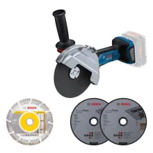 Аккумуляторная угловая шлифовальная машина Bosch GWS 18V-180 P (без АКБ и ЗУ) (06019H6L01)