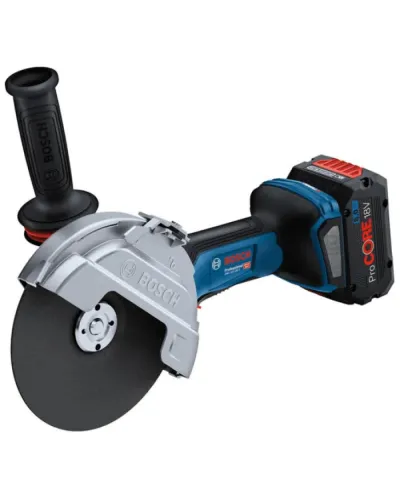 Акумуляторна кутова шліфувальна машина Bosch GWS 18V-180 P (без АКБ і ЗП) (06019H6L01)