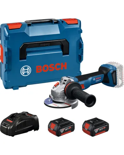 Акумуляторна болгарка Bosch GWS 18V-11 S Professional L-BOXX 136 (АКБ і ЗП) (06019N4103)