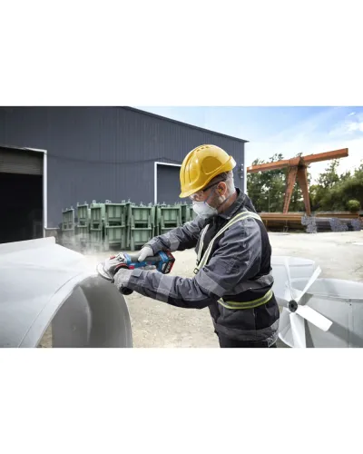 Акумуляторна болгарка Bosch GWS 18V-11 S Professional L-BOXX 136 (АКБ і ЗП) (06019N4103)