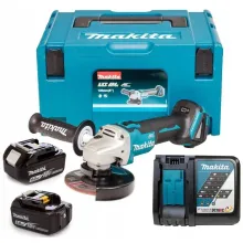 Аккумуляторная болгарка Makita DGA504RTJ 18 В, 125 мм