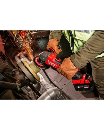 Акумуляторна кутова шліфувальна машина Milwaukee M18 FSAGV125XB-0 без АКБ та зарядного пристрою (4933478436)
