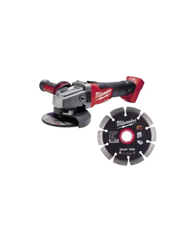 Шліфувальна машина кутова Milwaukee M18 CAG125X-0 125 мм (без АКБ і ЗП) (4932479674)