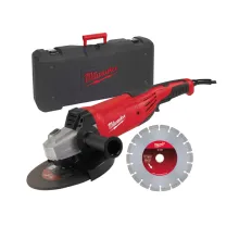 Шліфувальна машина кутова Milwaukee AG 22-230 E DSET (230 мм) (4933440300)