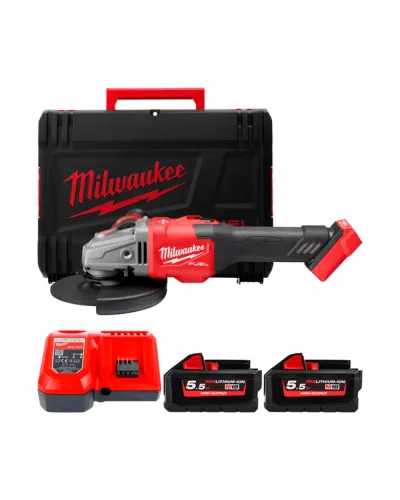 Шліфувальна машина кутова Milwaukee M18 FHSAG125XB-552X 125 мм (АКБ і ЗП) (4933471079)