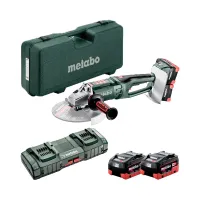 Акумуляторна кутова шліфувальна машина Metabo WPB 36-18 LTX BL 24-230 Quick (АКБ + ЗП) (613103810)
