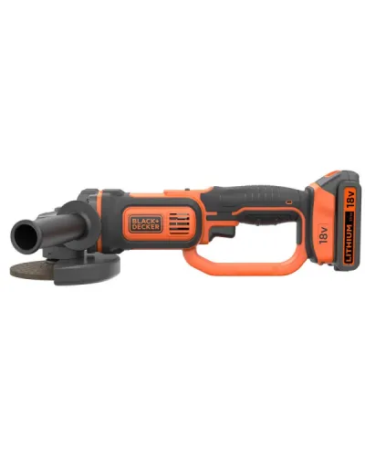 Шліфувальна машина кутова акумуляторна BLACK+DECKER BCG720M1 (BCG720M1)