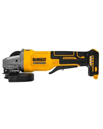 Шліфувальна машина кутова акумуляторна безщіткова DeWALT DCG408NT (без АКБ та ЗП) (DCG408NT)