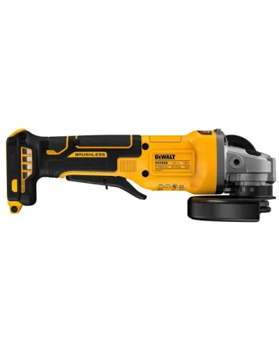 Шліфувальна машина кутова акумуляторна безщіткова DeWALT DCG408NT (без АКБ та ЗП) (DCG408NT)