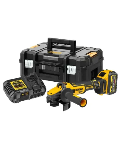 Шліфмашина кутова акумуляторна безщіткова DeWALT DCG409T1 (DCG409T1)