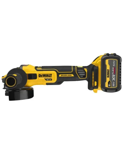 Шліфмашина кутова акумуляторна безщіткова DeWALT DCG409T1 (DCG409T1)