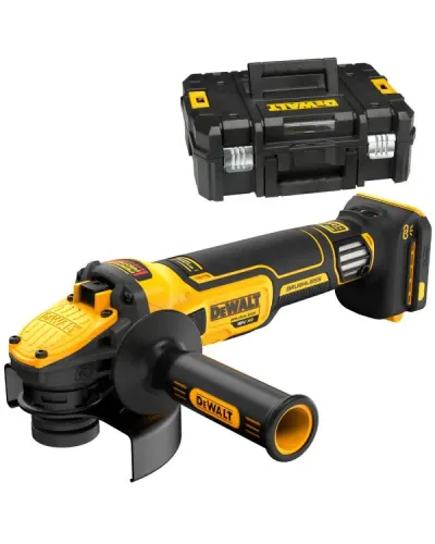 Шліфмашина кутова акумуляторна безщіткова DeWALT DCG409VSNT (DCG409VSNT)