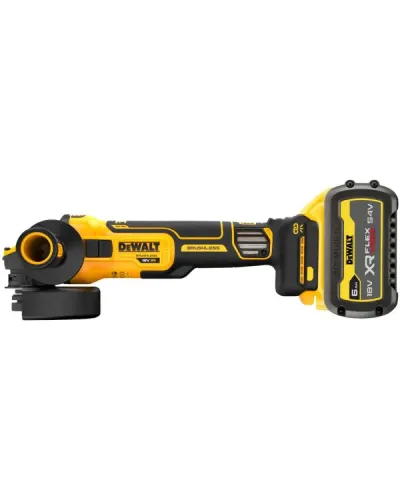 Шліфмашина кутова акумуляторна безщіткова DeWALT DCG409VST1 (DCG409VST1)