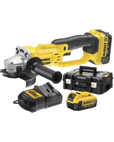 Шліфмашина кутова акумуляторна DeWALT DCG412M2 (DCG412M2)