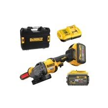 Шліфувальна машина кутова акумуляторна безщіткова DeWALT DCG418SHDX2 (АКБ і ЗП) (DCG418SHDX2)
