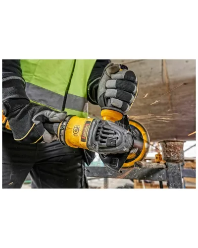 Шліфувальна машина кутова акумуляторна безщіткова DeWALT DCG418SHDX2 (АКБ і ЗП) (DCG418SHDX2)