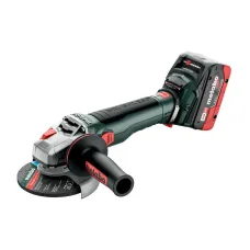 Акумуляторна кутова шліфмашина Metabo WB 18 LT BL 11-125 QUICK + 2 АКБ 8 Аг із ЗП і METABOX 165 L (613054810)